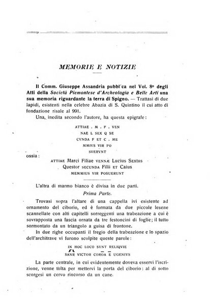 Rivista di storia, arte, archeologia della provincia di Alessandria periodico semestrale della commissione municipale di Alessandria