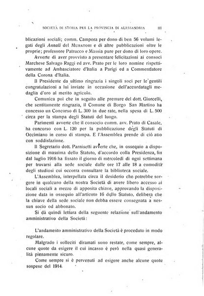 Rivista di storia, arte, archeologia della provincia di Alessandria periodico semestrale della commissione municipale di Alessandria