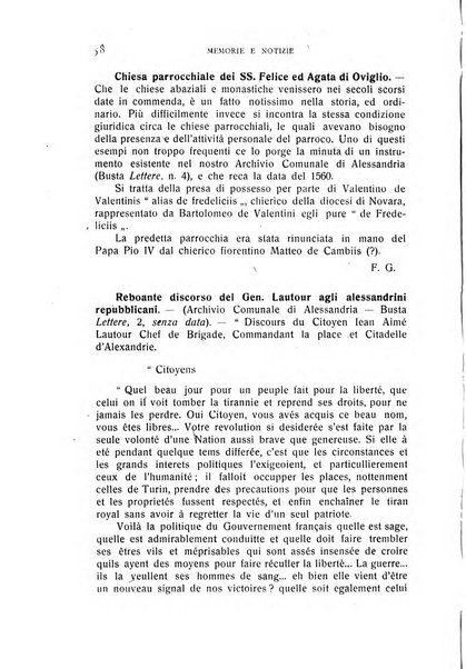 Rivista di storia, arte, archeologia della provincia di Alessandria periodico semestrale della commissione municipale di Alessandria