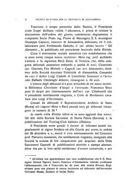 Rivista di storia, arte, archeologia della provincia di Alessandria periodico semestrale della commissione municipale di Alessandria