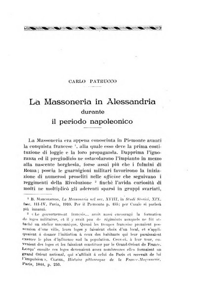 Rivista di storia, arte, archeologia della provincia di Alessandria periodico semestrale della commissione municipale di Alessandria