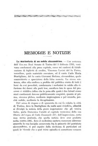 Rivista di storia, arte, archeologia della provincia di Alessandria periodico semestrale della commissione municipale di Alessandria