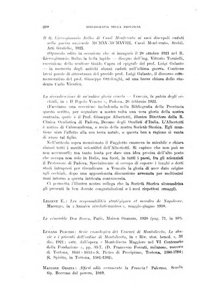 Rivista di storia, arte, archeologia della provincia di Alessandria periodico semestrale della commissione municipale di Alessandria