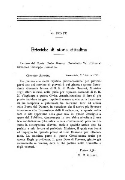 Rivista di storia, arte, archeologia della provincia di Alessandria periodico semestrale della commissione municipale di Alessandria