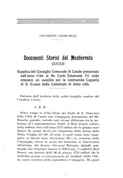 Rivista di storia, arte, archeologia della provincia di Alessandria periodico semestrale della commissione municipale di Alessandria