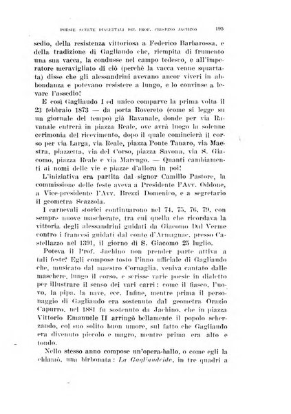 Rivista di storia, arte, archeologia della provincia di Alessandria periodico semestrale della commissione municipale di Alessandria