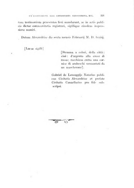 Rivista di storia, arte, archeologia della provincia di Alessandria periodico semestrale della commissione municipale di Alessandria