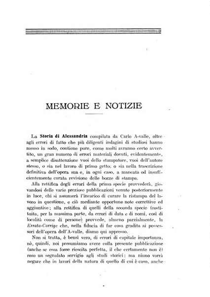 Rivista di storia, arte, archeologia della provincia di Alessandria periodico semestrale della commissione municipale di Alessandria