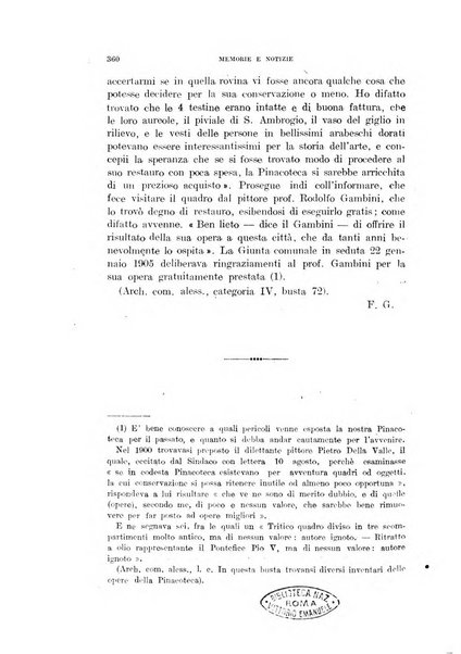 Rivista di storia, arte, archeologia della provincia di Alessandria periodico semestrale della commissione municipale di Alessandria