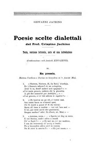 Rivista di storia, arte, archeologia della provincia di Alessandria periodico semestrale della commissione municipale di Alessandria