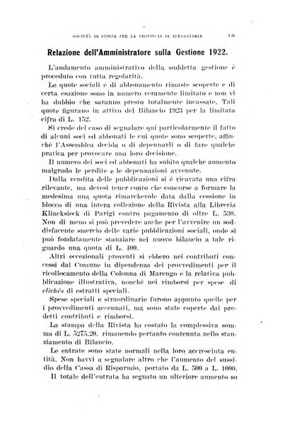 Rivista di storia, arte, archeologia della provincia di Alessandria periodico semestrale della commissione municipale di Alessandria