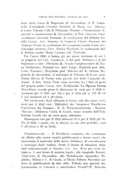 Rivista di storia, arte, archeologia della provincia di Alessandria periodico semestrale della commissione municipale di Alessandria