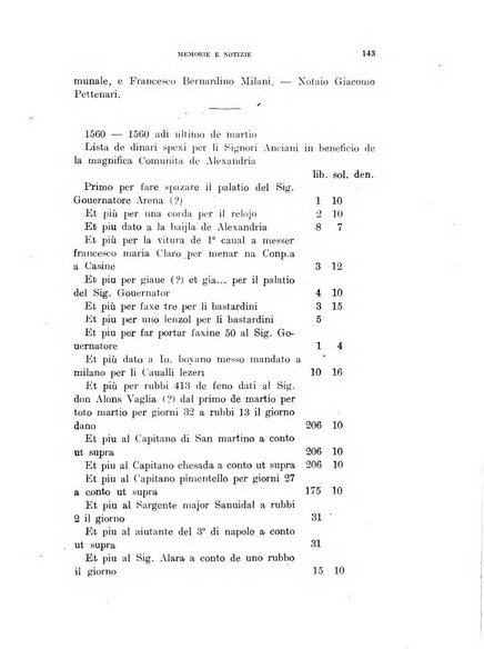 Rivista di storia, arte, archeologia della provincia di Alessandria periodico semestrale della commissione municipale di Alessandria