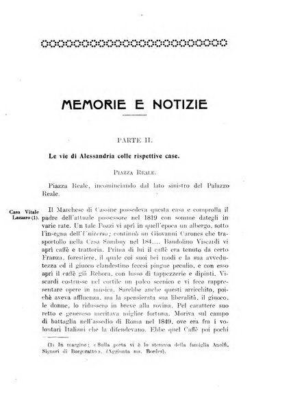 Rivista di storia, arte, archeologia della provincia di Alessandria periodico semestrale della commissione municipale di Alessandria