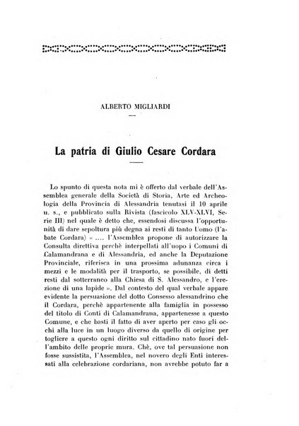 Rivista di storia, arte, archeologia della provincia di Alessandria periodico semestrale della commissione municipale di Alessandria