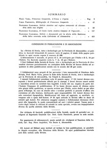 Rivista di storia, arte, archeologia della provincia di Alessandria periodico semestrale della commissione municipale di Alessandria