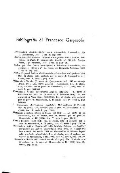 Rivista di storia, arte, archeologia della provincia di Alessandria periodico semestrale della commissione municipale di Alessandria