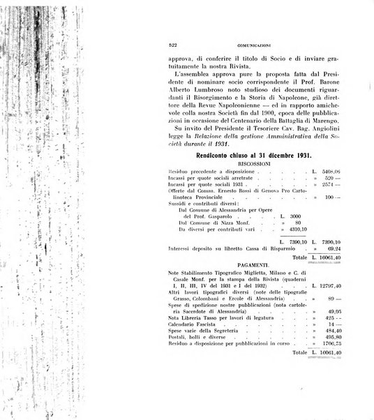 Rivista di storia, arte, archeologia della provincia di Alessandria periodico semestrale della commissione municipale di Alessandria