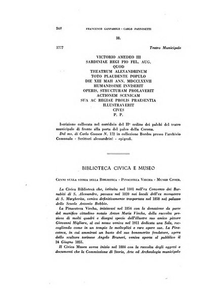 Rivista di storia, arte, archeologia della provincia di Alessandria periodico semestrale della commissione municipale di Alessandria