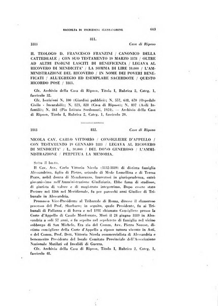 Rivista di storia, arte, archeologia della provincia di Alessandria periodico semestrale della commissione municipale di Alessandria