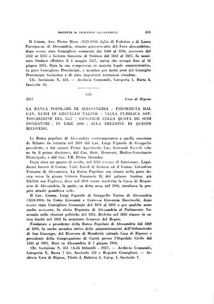 Rivista di storia, arte, archeologia della provincia di Alessandria periodico semestrale della commissione municipale di Alessandria