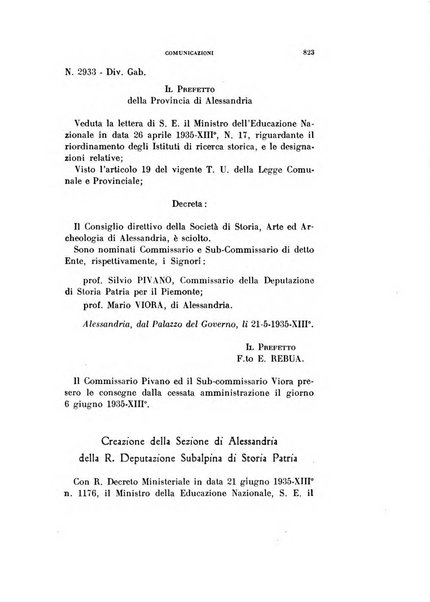 Rivista di storia, arte, archeologia della provincia di Alessandria periodico semestrale della commissione municipale di Alessandria