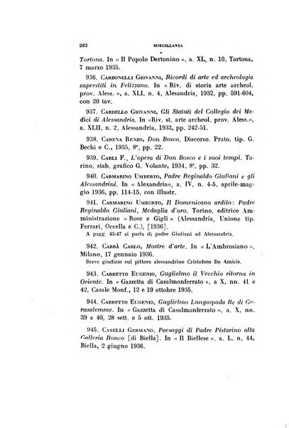 Rivista di storia, arte, archeologia della provincia di Alessandria periodico semestrale della commissione municipale di Alessandria