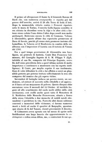 Rivista di storia, arte, archeologia della provincia di Alessandria periodico semestrale della commissione municipale di Alessandria