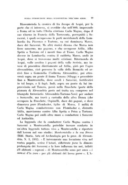 Rivista di storia, arte, archeologia della provincia di Alessandria periodico semestrale della commissione municipale di Alessandria