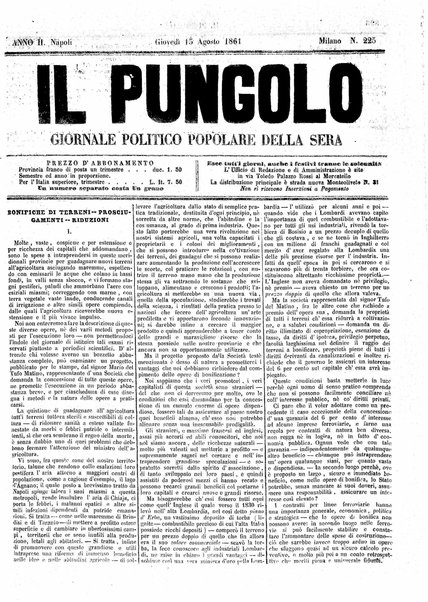 Il pungolo : giornale politico popolare della sera