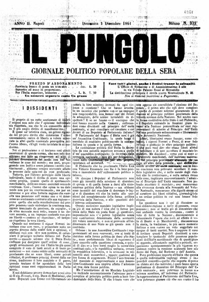 Il pungolo : giornale politico popolare della sera