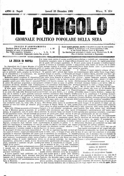 Il pungolo : giornale politico popolare della sera