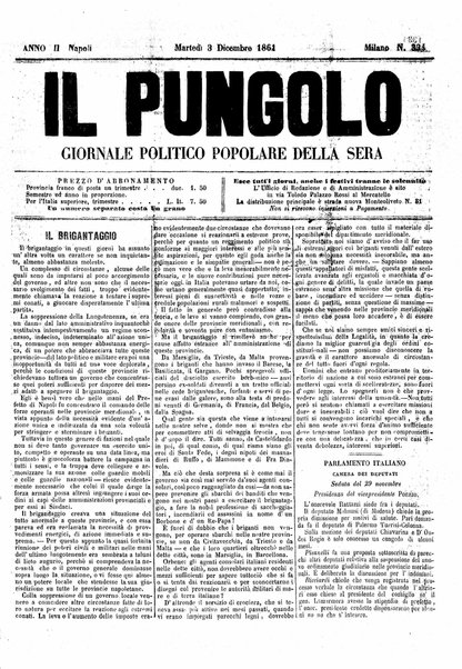 Il pungolo : giornale politico popolare della sera