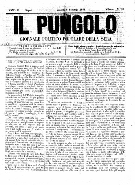 Il pungolo : giornale politico popolare della sera