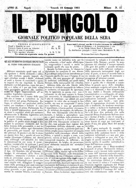 Il pungolo : giornale politico popolare della sera