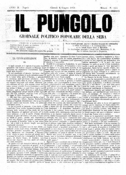 Il pungolo : giornale politico popolare della sera