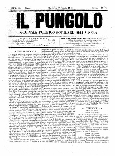 Il pungolo : giornale politico popolare della sera