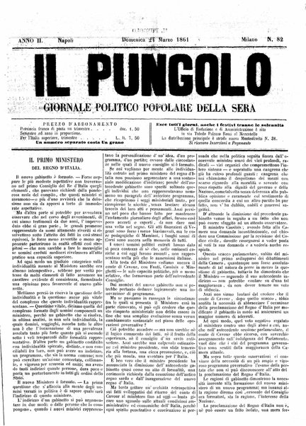 Il pungolo : giornale politico popolare della sera