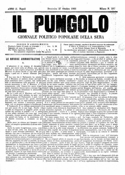 Il pungolo : giornale politico popolare della sera