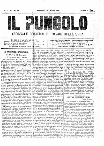 Il pungolo : giornale politico popolare della sera