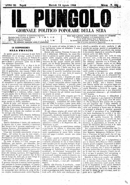 Il pungolo : giornale politico popolare della sera