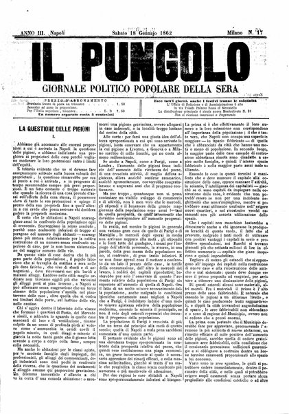 Il pungolo : giornale politico popolare della sera