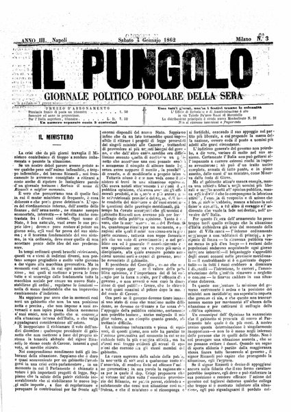 Il pungolo : giornale politico popolare della sera