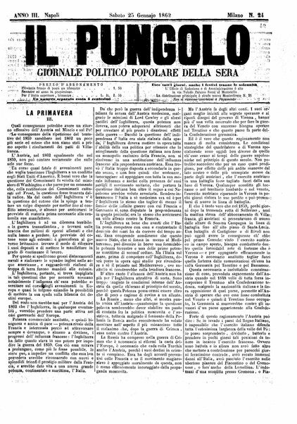 Il pungolo : giornale politico popolare della sera