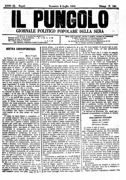 Il pungolo : giornale politico popolare della sera