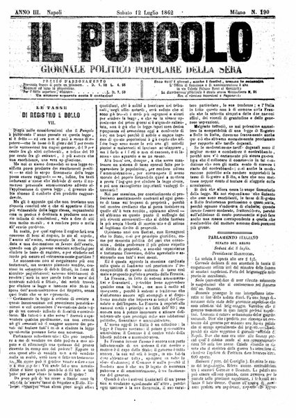 Il pungolo : giornale politico popolare della sera