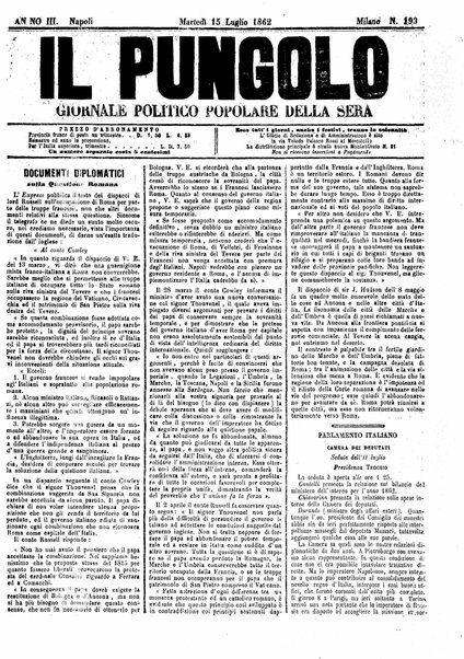 Il pungolo : giornale politico popolare della sera