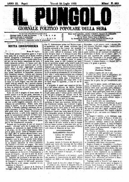 Il pungolo : giornale politico popolare della sera