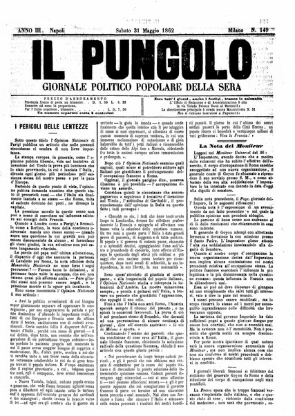 Il pungolo : giornale politico popolare della sera