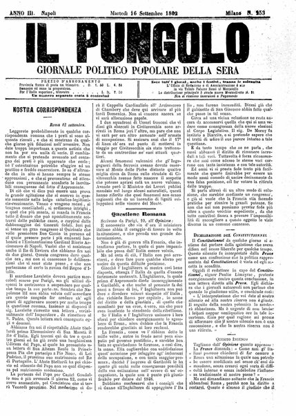 Il pungolo : giornale politico popolare della sera